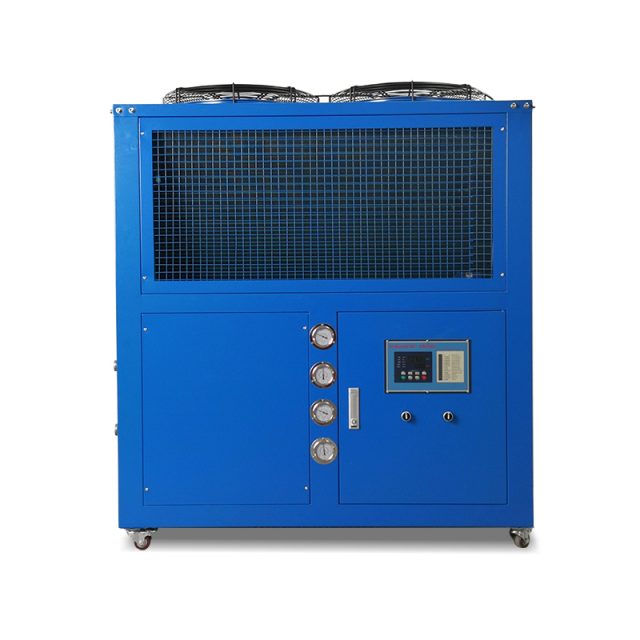 Chiller Air Pendingin Udara Kotak Portabel 10HP - Biru8