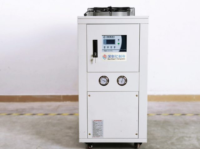 5HP Boxed Air Cooled Water Chiller – White5