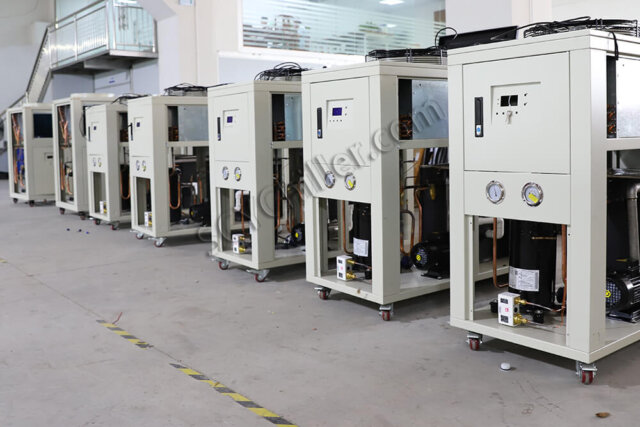 air-cooled chiller stock