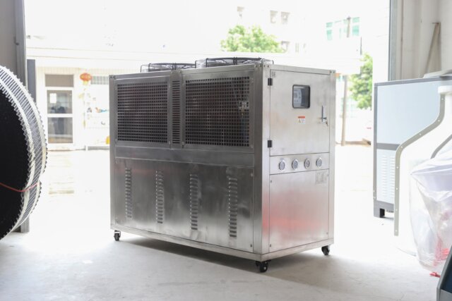 20A ss material corrosive-proof chiller front left-s